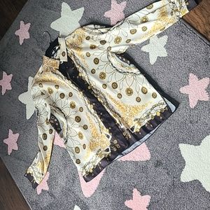 Zara button up blouse